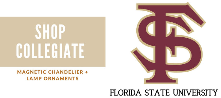 FLORIDA STATE - MAGNETIC ORNAMENTS - Chandelier and Lamp Shade TrimKits® | MagTrim Designs LLC
