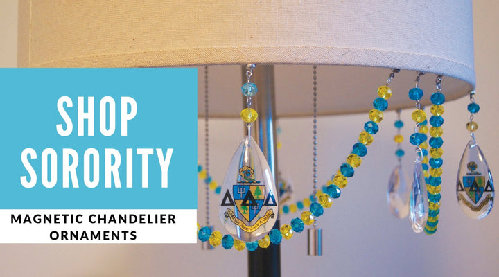 SHOP: Sorority Chandelier Ornaments | MagTrim Designs LLC