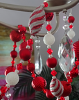 72" ( 6 Feet) Red Ball MAGNETIC Holiday Garland