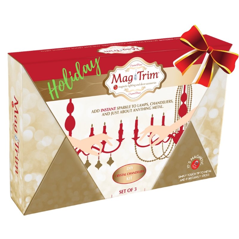 HOLIDAY GNOME (Set/3) MAGNETIC CHANDELIER ORNAMENT