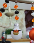 2" MINI HALLOWEEN BALL ORNAMENT (SET/3)– BATTY CANDY CORN