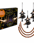 Black/Gold Witch magnetic chandelier makeover kit