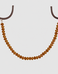 12" Crystal Garland - Amber (Set of 3) Magnetic Chandelier Garland