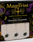 3.5" Spider Web magnetic chandelier ornament