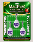 Kansas State University - Logo Crystal magnetic chandelier ornament