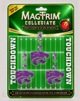 Kansas State University - logo BLING (set/3) MAGNETIC ORNAMENT