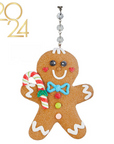 GINGERBREAD "PEOPLE" (Set/1) MAGNETIC CHANDELIER ORNAMENT - MULTIPLE STYLES