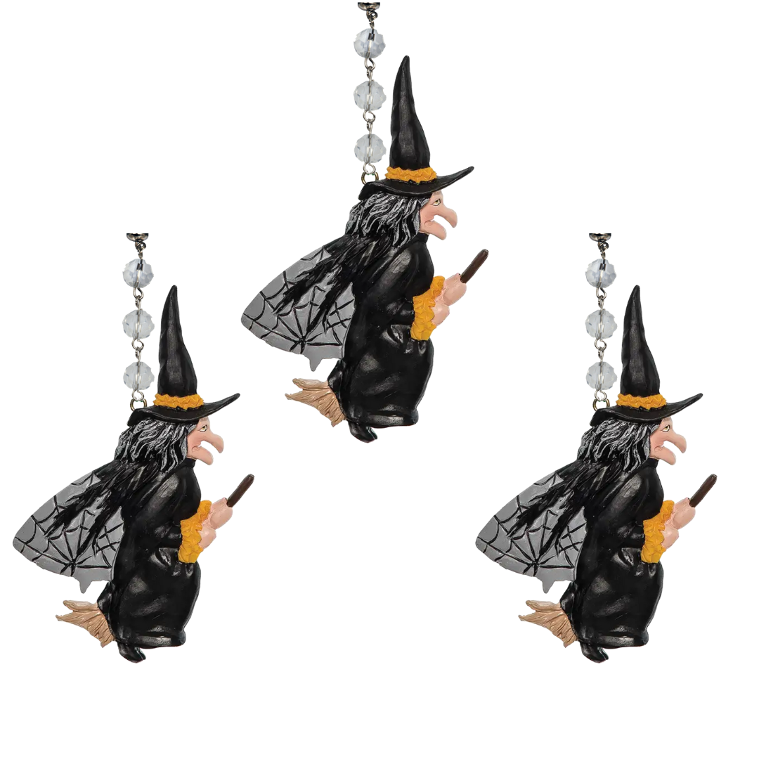 GERDY THE WITCH (Set/1) MAGNETIC HALLOWEEN CHANDELIER ORNAMENT