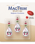Greek Logo Crystal -Badge- Alpha Chi Omega MAGNETIC ORNAMENT