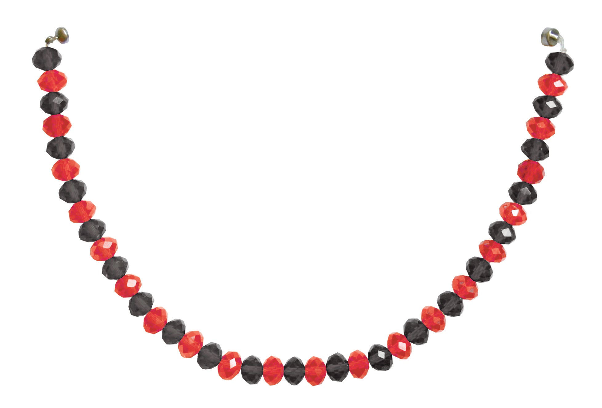 12" RED/BLACK CRYSTAL BEAD MAGNETIC CHANDELIER GARLAND (Set/3) (Copy)