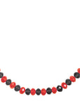 12" RED/BLACK CRYSTAL BEAD MAGNETIC CHANDELIER GARLAND (Set/3) (Copy)