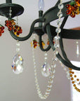 12" CLEAR CRYSTAL OCTAGON MAGNETIC CHANDELIER GARLAND (Set/3) - MagTrim Designs LLC