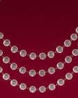 12" CLEAR GLASS BEAD MAGNETIC CHANDELIER GARLAND (Set/3) - MagTrim Designs LLC