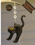 HALLOWEEN CAT (Set/1) MAGNETIC HALLOWEEN CHANDELIER ORNAMENT