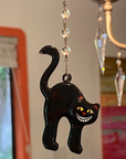 HALLOWEEN CAT (Set/1) MAGNETIC HALLOWEEN CHANDELIER ORNAMENT