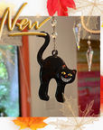 HALLOWEEN CAT (Set/1) MAGNETIC HALLOWEEN CHANDELIER ORNAMENT