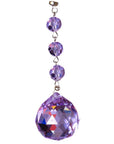 4 x 30mm LAVENDER FACETED BALL (Box of 3) Magnetic Chandelier Crystal TrimKit® - MagTrim Magnetic Ornaments LLC