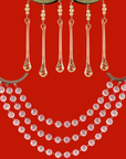 COMPLETE CHANDELIER MAKEOVER KIT - 4" Clear Tear Drop - Magnetic Chandelier Crystals (9 Piece Kit)