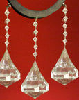 6" ACRYLIC DIAMOND Magnetic Chandelier Crystal TrimKit® (Box of 3) Chandelier Crystals | Magnetic Crystals | Lamp Crystals MagTrim (7769780176)