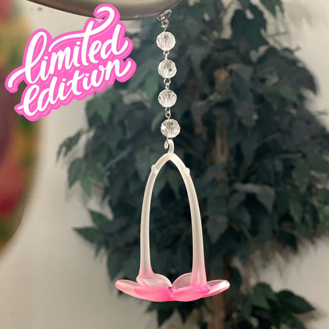 Pink Lily Votive Holder (Box of 3) MAGNETIC ORNAMENT - Magnetic Chandelier Accessory TrimKit®