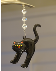 HALLOWEEN CAT (Set/1) MAGNETIC HALLOWEEN CHANDELIER ORNAMENT