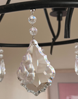 5" CLEAR TRADITIONAL PENDALOGUE Magnetic Chandelier Crystal (Box of 3)