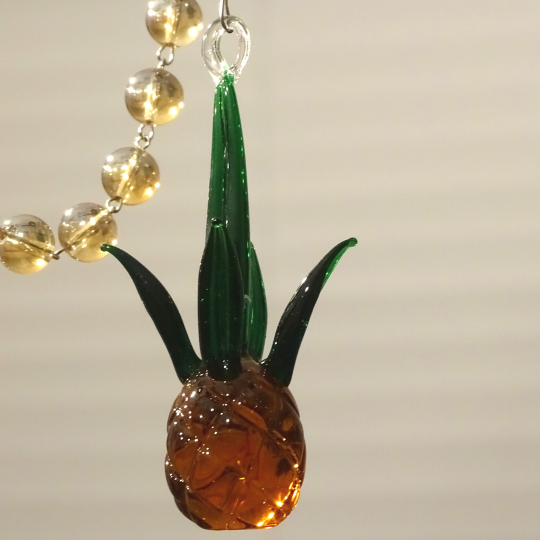 PINEAPPLE (Set/1) MAGNETIC CHANDELIER ORNAMENT