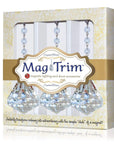 ACRYLIC DIAMOND Magnetic Chandelier Crystal TrimKit® (Box of 3) Chandelier Crystals | Magnetic Crystals | Lamp Crystals MagTrim (7769780176)