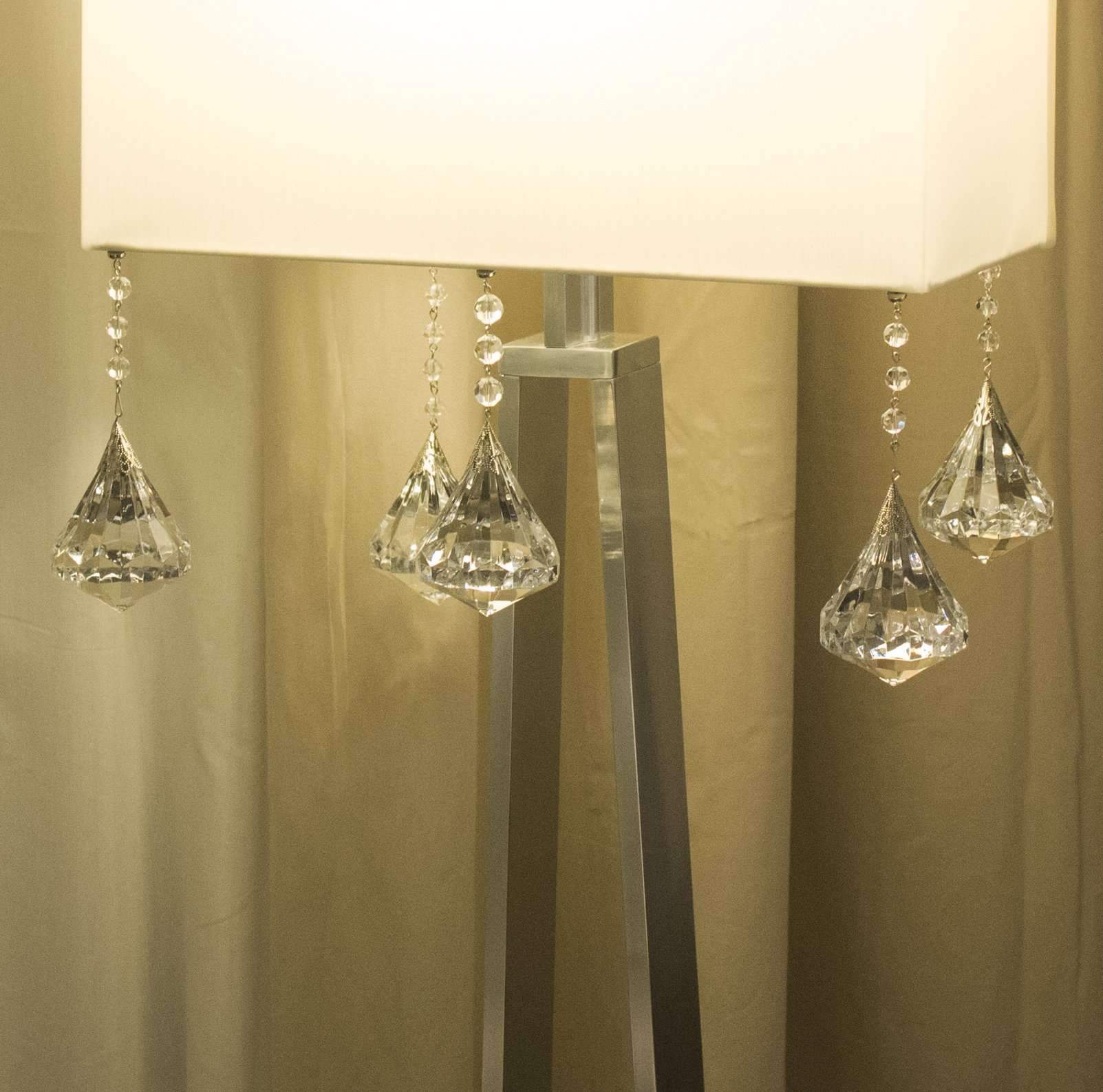 ACRYLIC DIAMOND Magnetic Chandelier Crystal TrimKit® (Box of 3) Chandelier Crystals | Magnetic Crystals | Lamp Crystals MagTrim (7769780176)