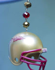 Florida State University - Helmet - MAGNETIC ORNAMENT (SET/3) - MagTrim Magnetic Ornaments LLC
