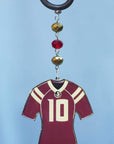 Florida State University - Jersey - MAGNETIC ORNAMENT - MagTrim Magnetic Ornaments LLC