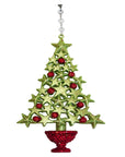 HOLIDAY CHANDELIER MAKEOVER KIT - (3) Red/Green Tree + (3) 12" Red/Green Garland - MagTrim Designs LLC