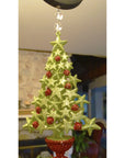 HOLIDAY CHANDELIER MAKEOVER KIT - (3) Red/Green Tree + (3) 12" Red/Green Garland - MagTrim Designs LLC