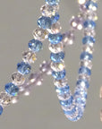 LAVENDER/PINK CRYSTAL BEAD GARLAND Magnetic Chandelier Garland TrimKit® - (3) 12" Magnetic Strands per Box - MagTrim Designs LLC