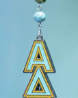 Logo Bling - Alpha Delta Pi (Set of 3) MAGNETIC ORNAMENT - MagTrim Magnetic Ornaments LLC