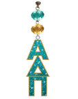 Logo Bling - Alpha Delta Pi (Set of 3) MAGNETIC ORNAMENT - MagTrim Magnetic Ornaments LLC