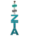 Logo Bling - Zeta Tau Alpha - Magnetic Ornament (Set of 3) - MagTrim Magnetic Ornaments LLC