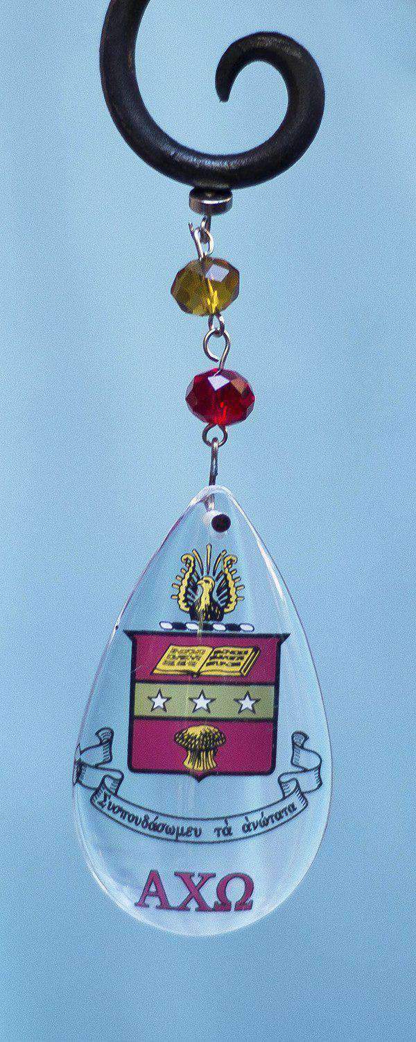Logo Crystal - Crest- Alpha Chi Omega (Set of 3) MAGNETIC ORNAMENT MagTrim (3243341061)