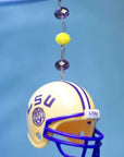 Louisiana State University - Large Helmet - MAGNETIC ORNAMENT (SET/3) - MagTrim Magnetic Ornaments LLC
