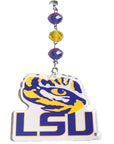 Louisiana State University - Logo Acrylic - MAGNETIC ORNAMENT (SET/3) - MagTrim Magnetic Ornaments LLC