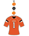 Oklahoma State University - Jersey (set of 3) MAGNETIC ORNAMENT - MagTrim Magnetic Ornaments LLC