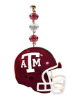 Texas A & M University - Helmet (set of 3) MAGNETIC ORNAMENT - MagTrim Magnetic Ornaments LLC