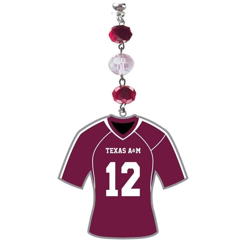 Texas A & M University - Jersey (set of 3) MAGNETIC ORNAMENT - MagTrim Designs LLC