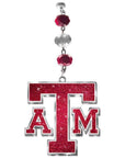 Texas A & M University - Logo Bling (set of 3) MAGNETIC ORNAMENT - MagTrim Designs LLC