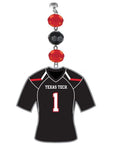 Texas Tech University - Jersey (set of 3) MAGNETIC ORNAMENT - MagTrim Magnetic Ornaments LLC