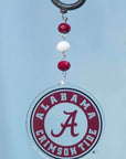 University of Alabama - Logo Acrylic MAGNETIC ORNAMENT (SET/3) - MagTrim Magnetic Ornaments LLC