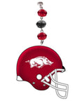 University of Arkansas - Helmet (set of 3) MAGNETIC ORNAMENT - MagTrim Magnetic Ornaments LLC