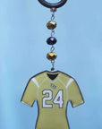 University of Central Florida - Jersey (set of 3) MAGNETIC ORNAMENT - MagTrim Magnetic Ornaments LLC