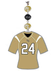 University of Central Florida - Jersey (set of 3) MAGNETIC ORNAMENT - MagTrim Magnetic Ornaments LLC