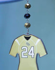 University of Central Florida - Jersey (set of 3) MAGNETIC ORNAMENT - MagTrim Magnetic Ornaments LLC
